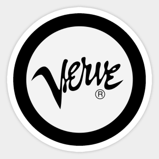 Verve record Sticker